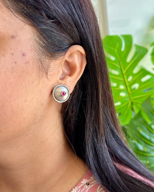 Borla Silver Studs