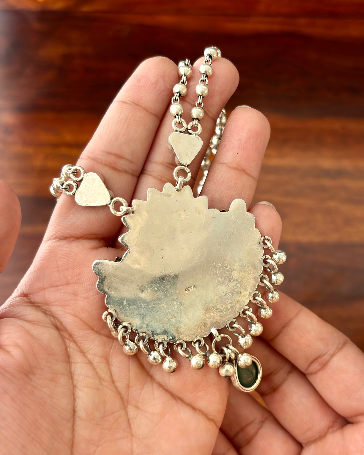 Gulnaar Silver Necklace