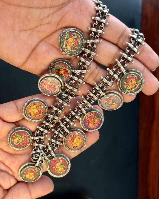 Avyaan Silver Necklace
