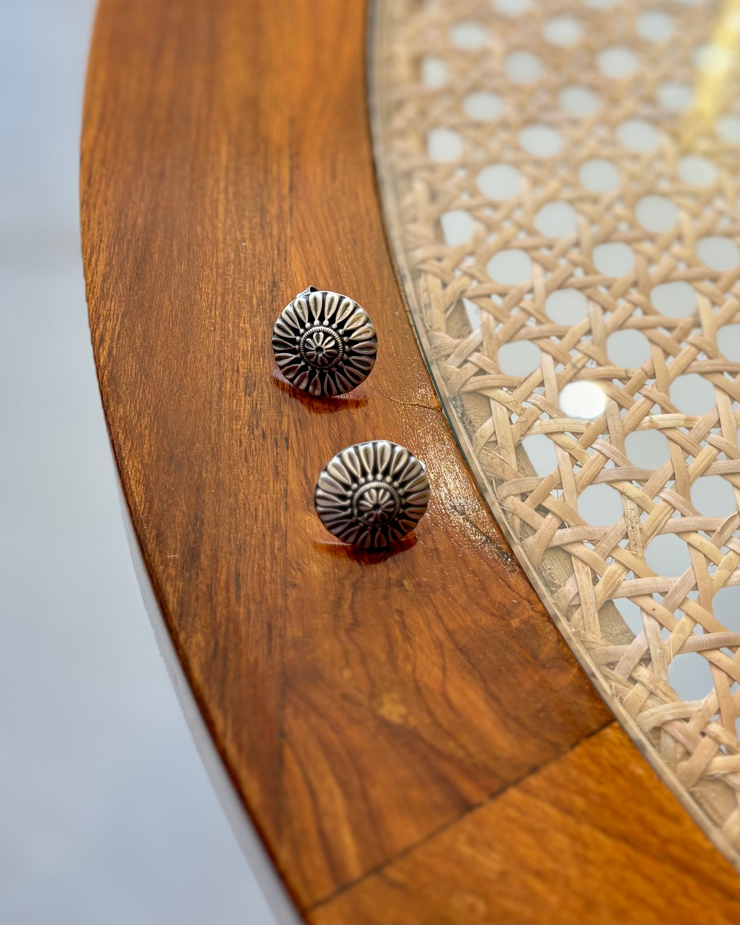 Chakri Silver Studs