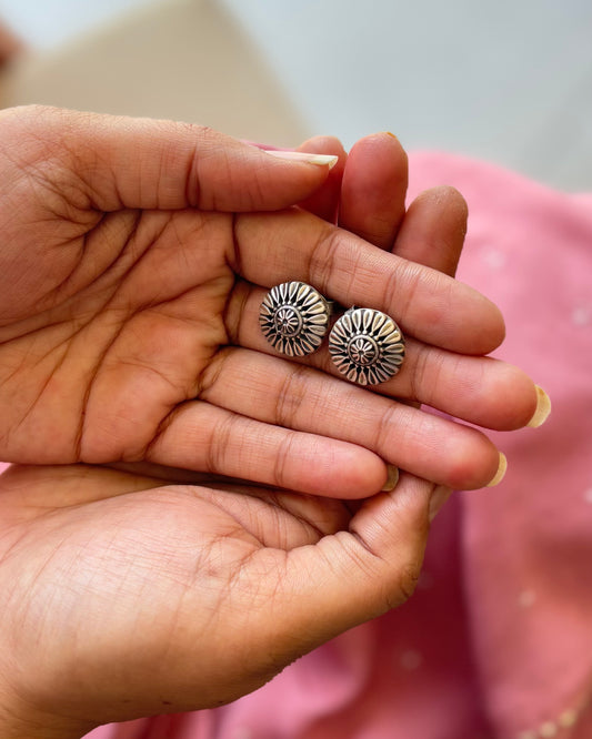 Chakri Silver Studs