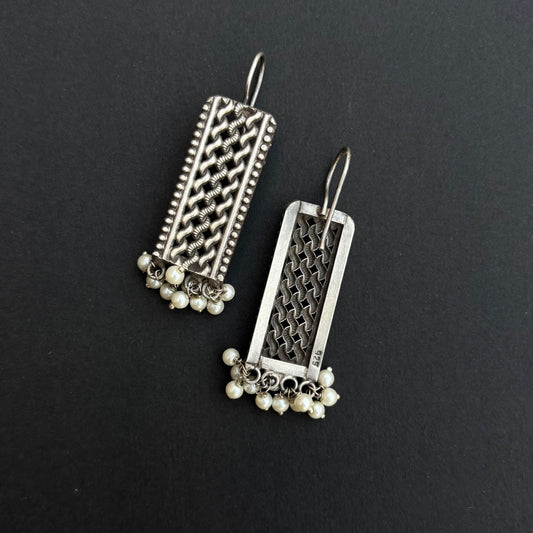 Sanjh Jaali Pearl Drops