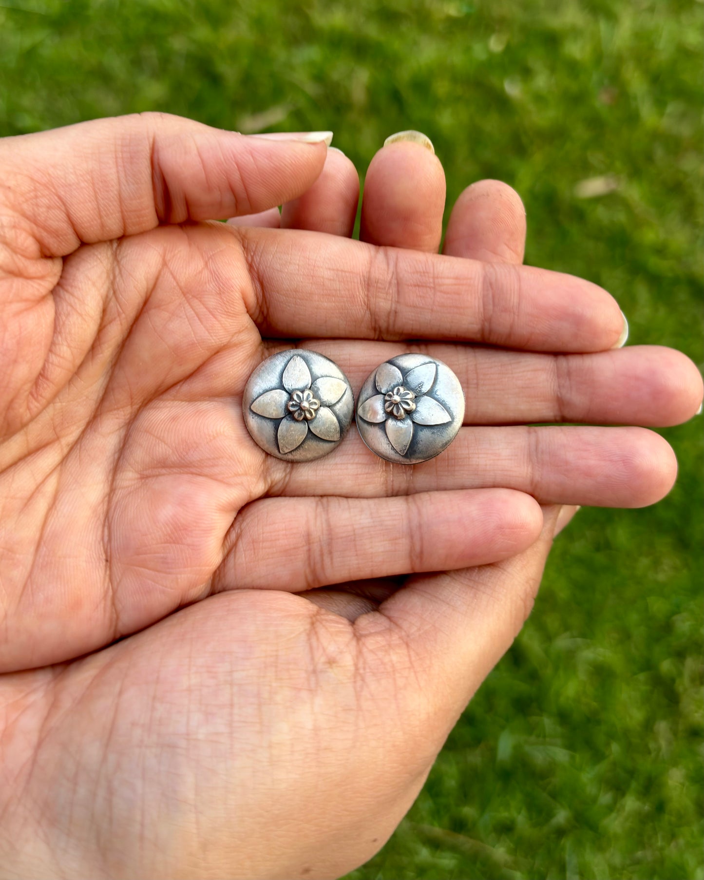 Atasi Silver Studs