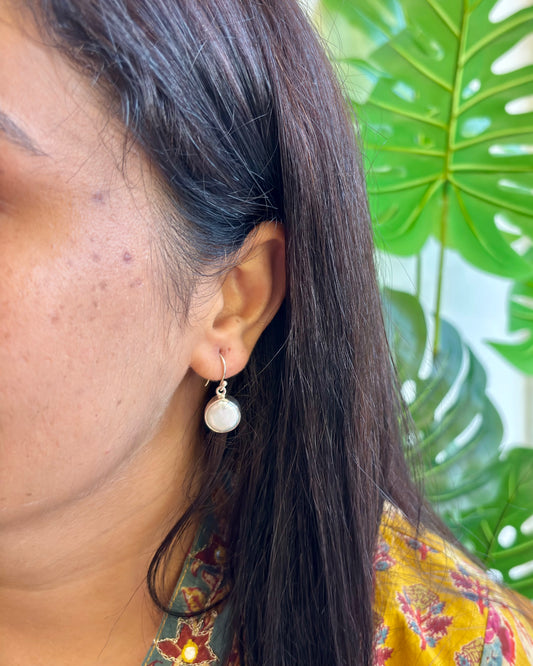 Pearl Silver Earrings, 92.5 Earrings