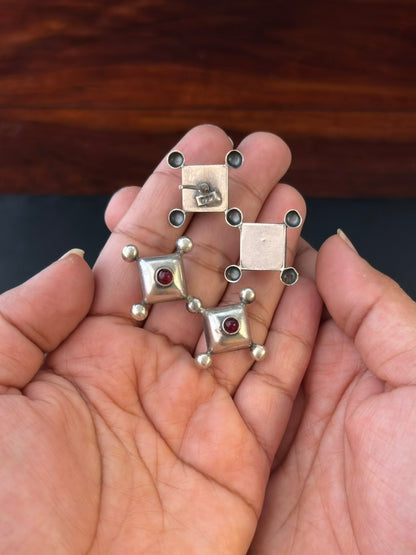 Tavish Silver Earrings