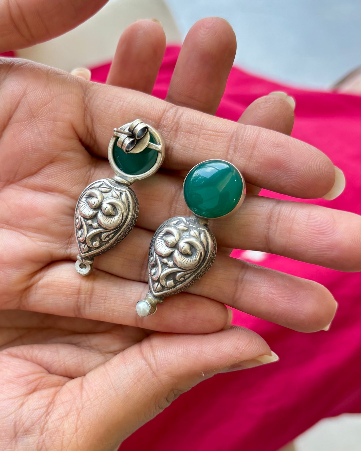 Amrita Silver Studs