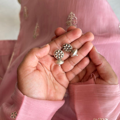 Dhvani Silver Studs