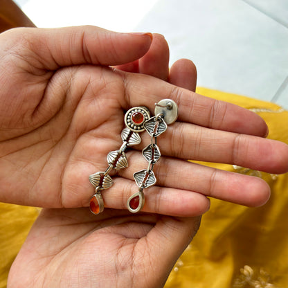 Tattva Silver Earrings