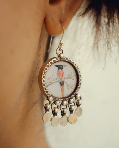 Sehar Paradise Miniature Silver Earrings