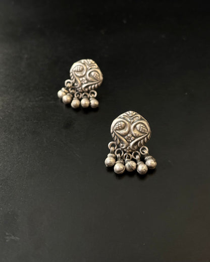 Anvi Silver Studs