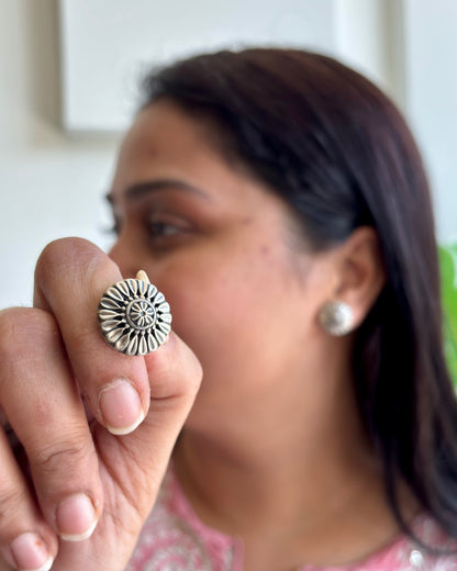 Chakri Silver Studs