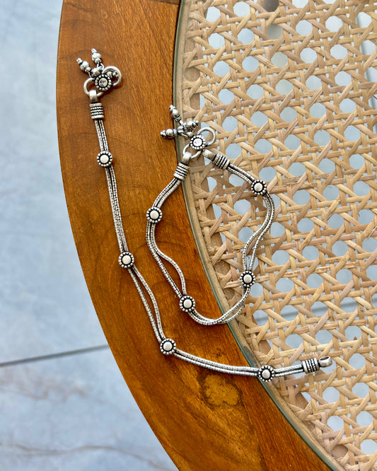 Silver Anklets, 92.5 Silver Anklets, Silver Jewellery