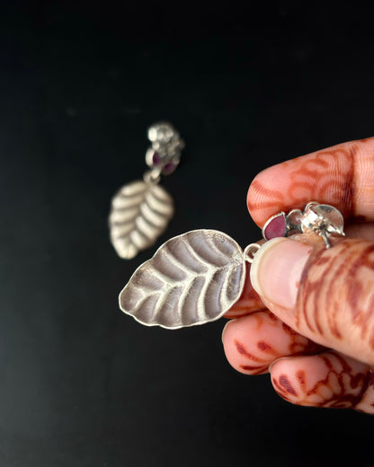 Pallav Silver Earrings