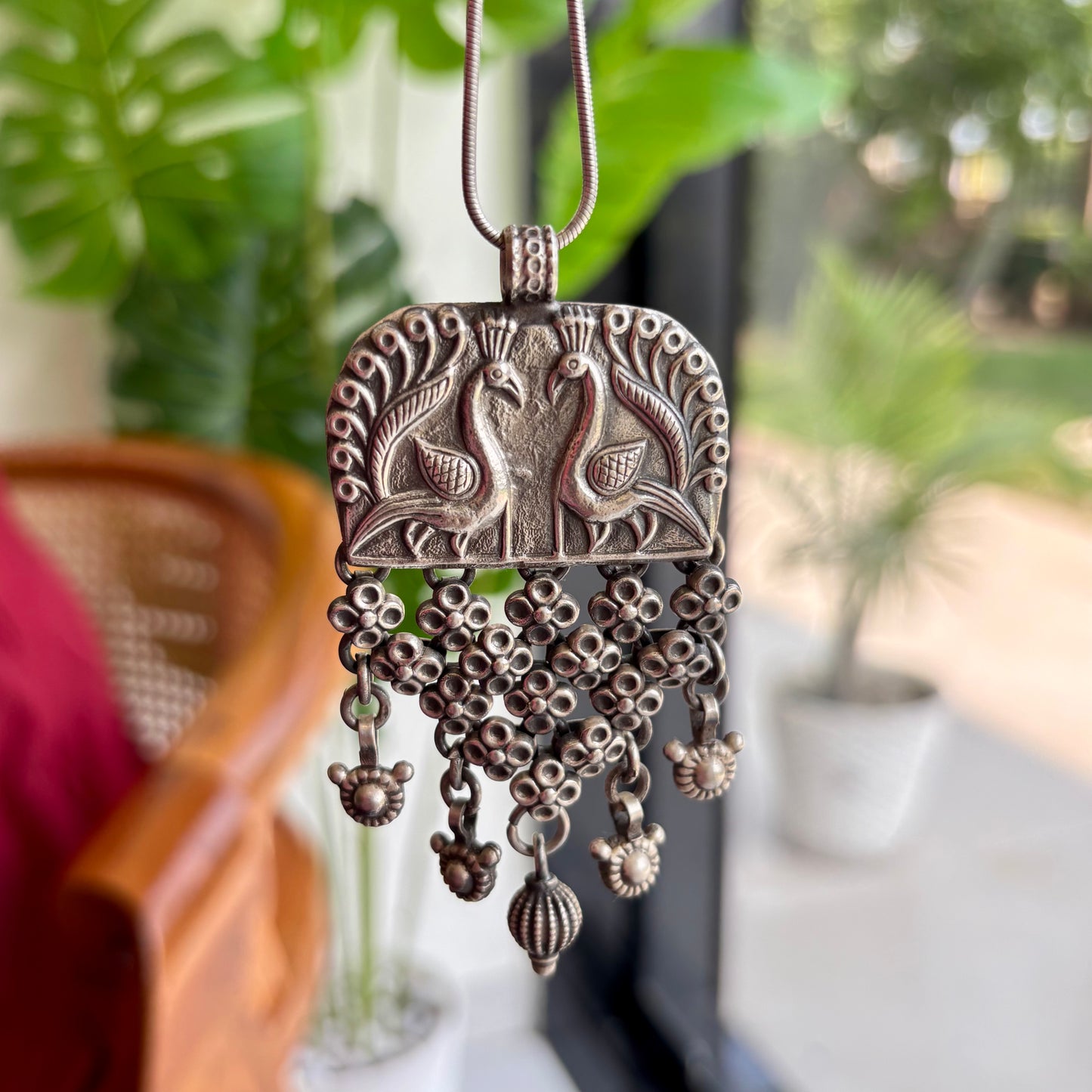 Keyuri Silver Pendant