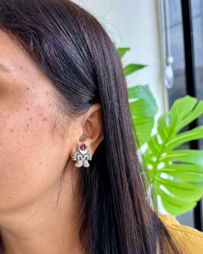 Gulika Silver Earrings