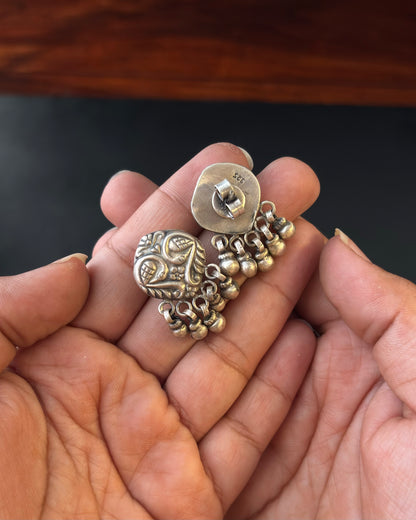 Anvi Silver Studs