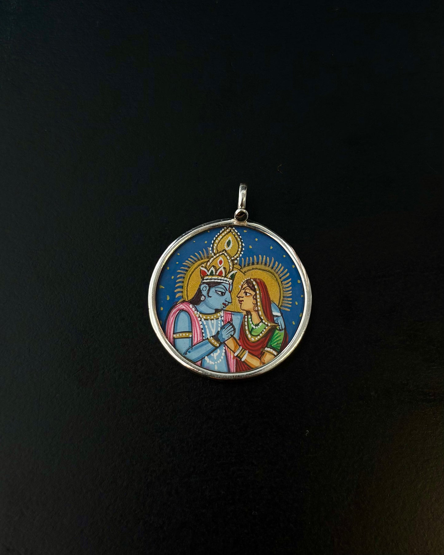 Yugala Silver Pendant