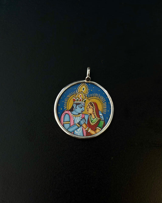 Yugala Silver Pendant