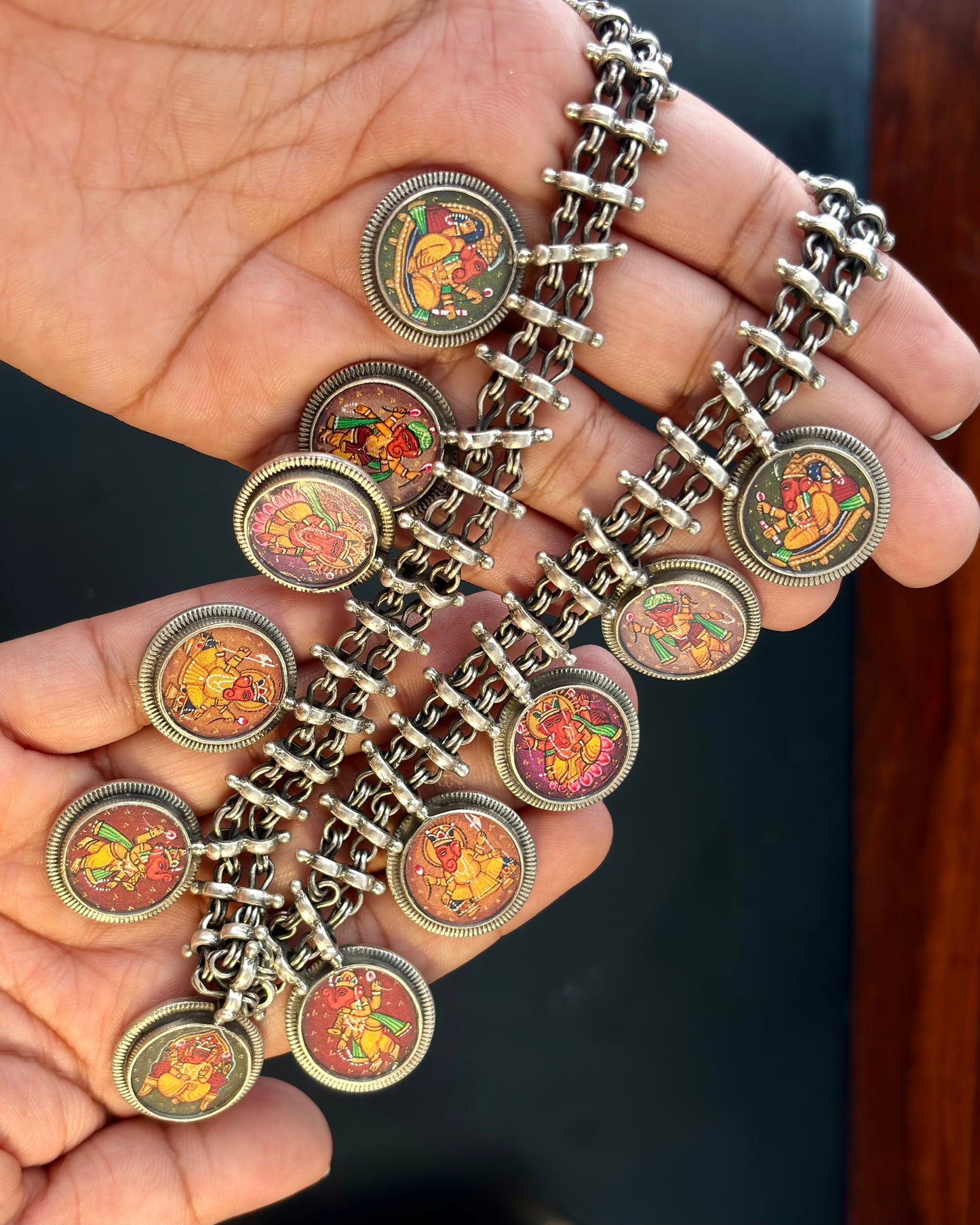 Avyaan Silver Necklace