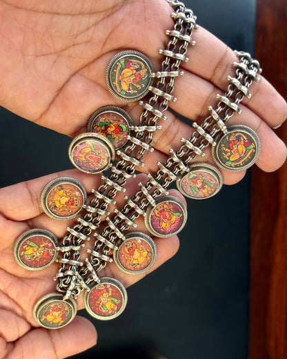 Avyaan Silver Necklace
