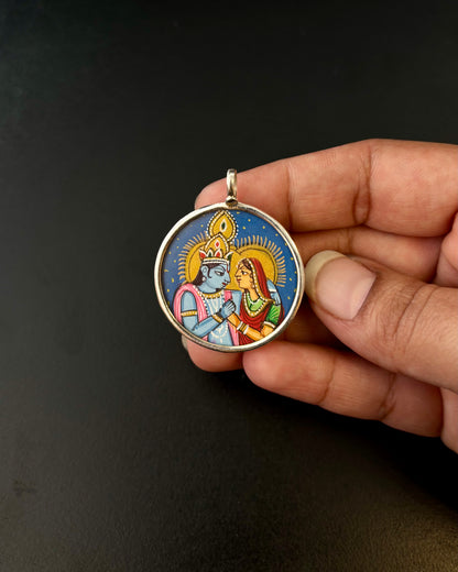 Yugala Silver Pendant