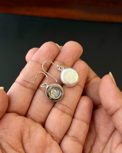 Pearl Silver Earrings, 92.5 Earrings