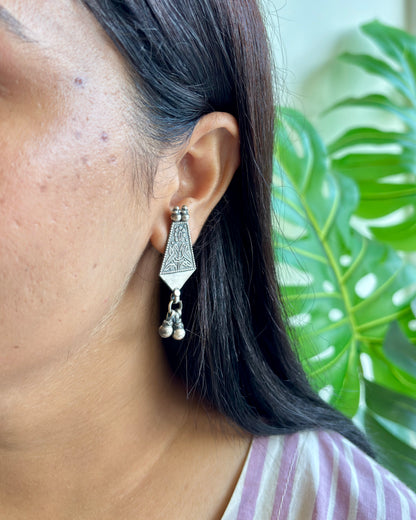 Bheeli Silver Studs
