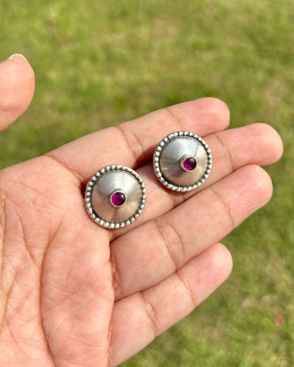 Borla Silver Studs