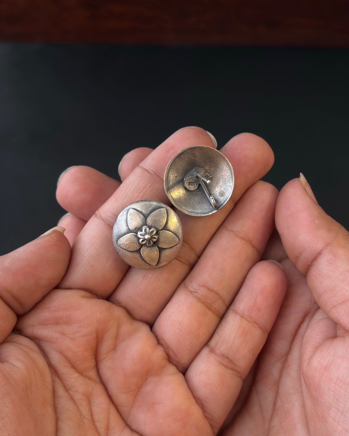 Atasi Silver Studs