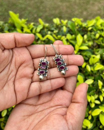 Somya Silver Earrings