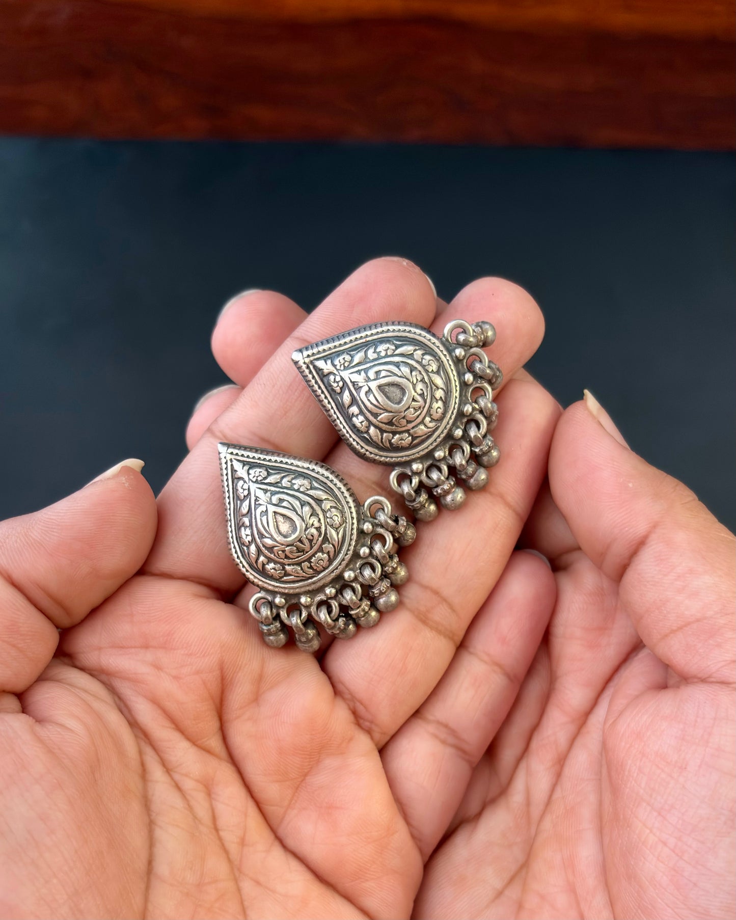 Vamik Silver Studs