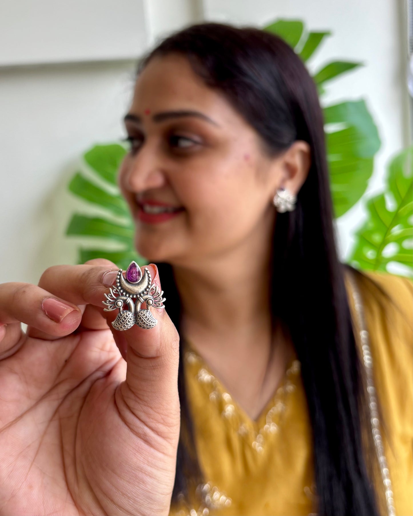 Gulika Silver Earrings