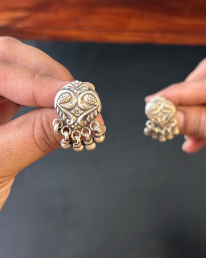 Anvi Silver Studs