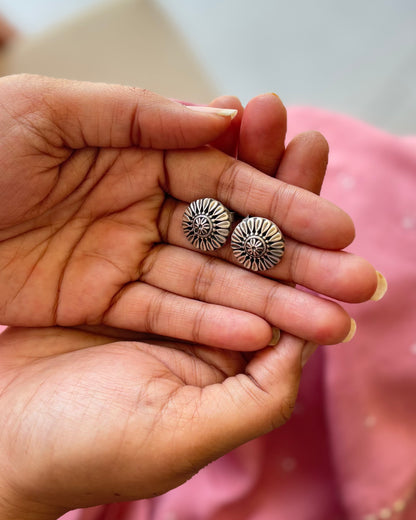 Chakri Silver Studs