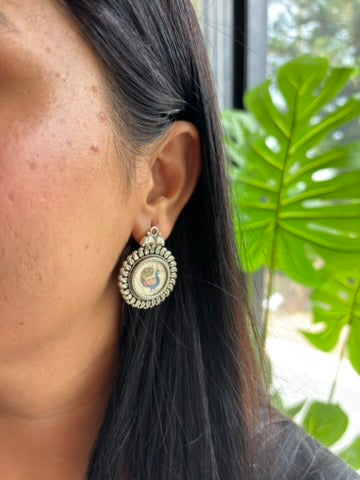 Mayura PIchwai Silver Pendant Set