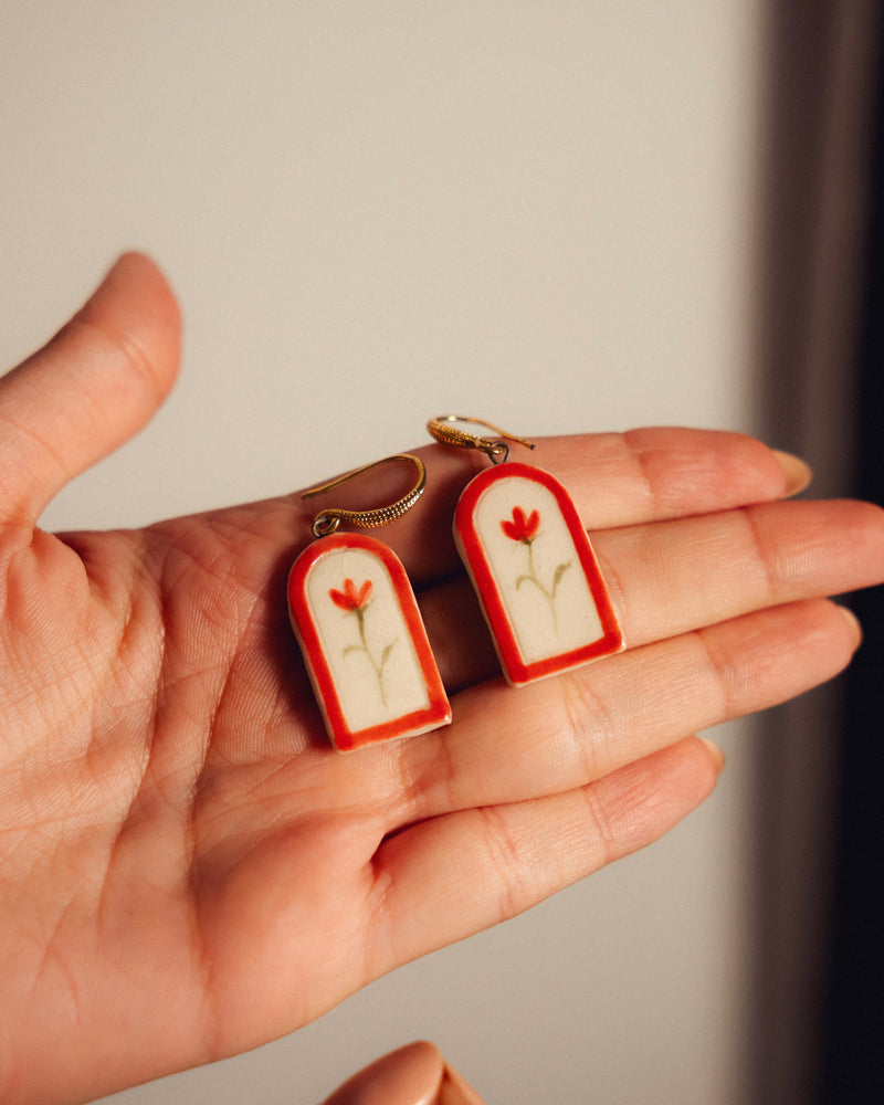 Rosalia Ceramic Earrings