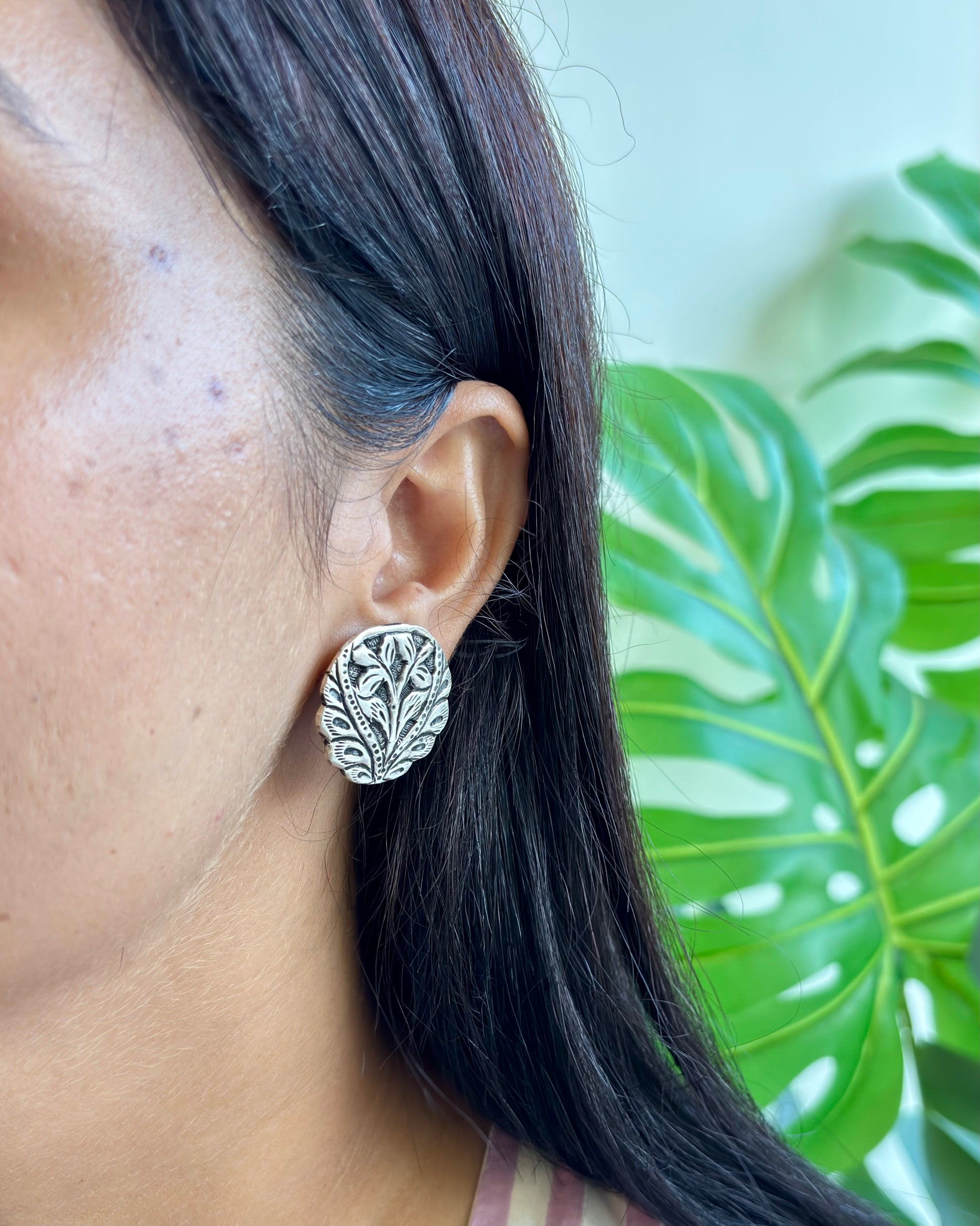 pure 92.5 silver earrings