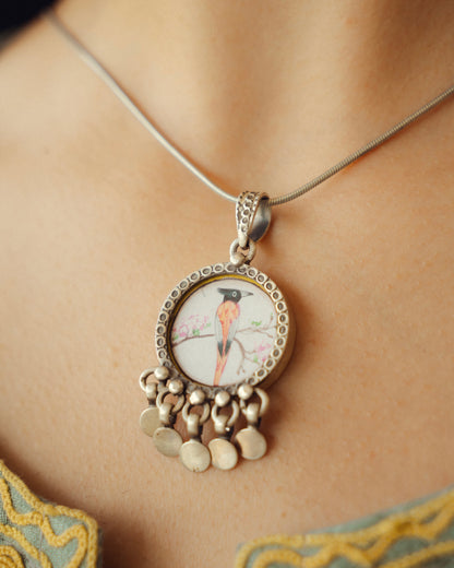 Sehar Paradise Miniature Silver Pendant