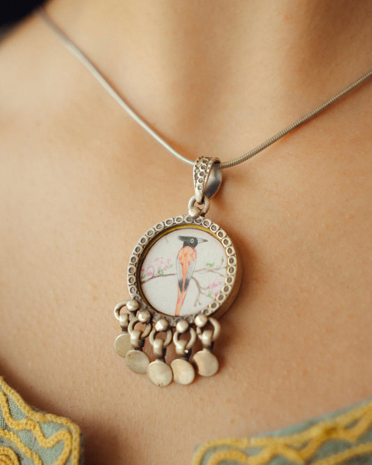Sehar Paradise Miniature Silver Pendant