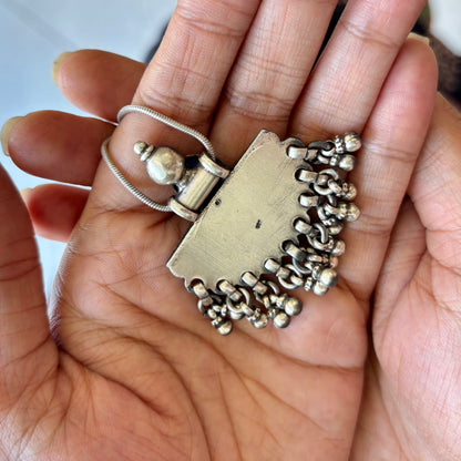 Pratiksha Silver Pendant