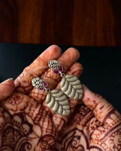 Pallav Silver Earrings