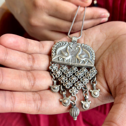 Keyuri Silver Pendant