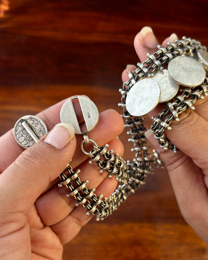 Avyaan Silver Necklace