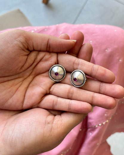 Borla Silver Studs