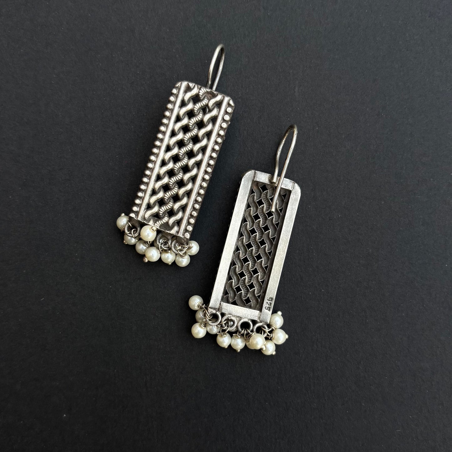 Sanjh Jaali Pearl Drops