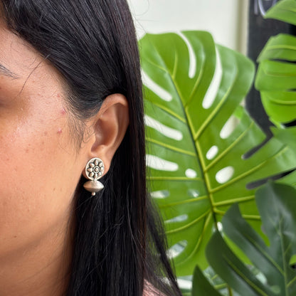 Dhvani Silver Studs