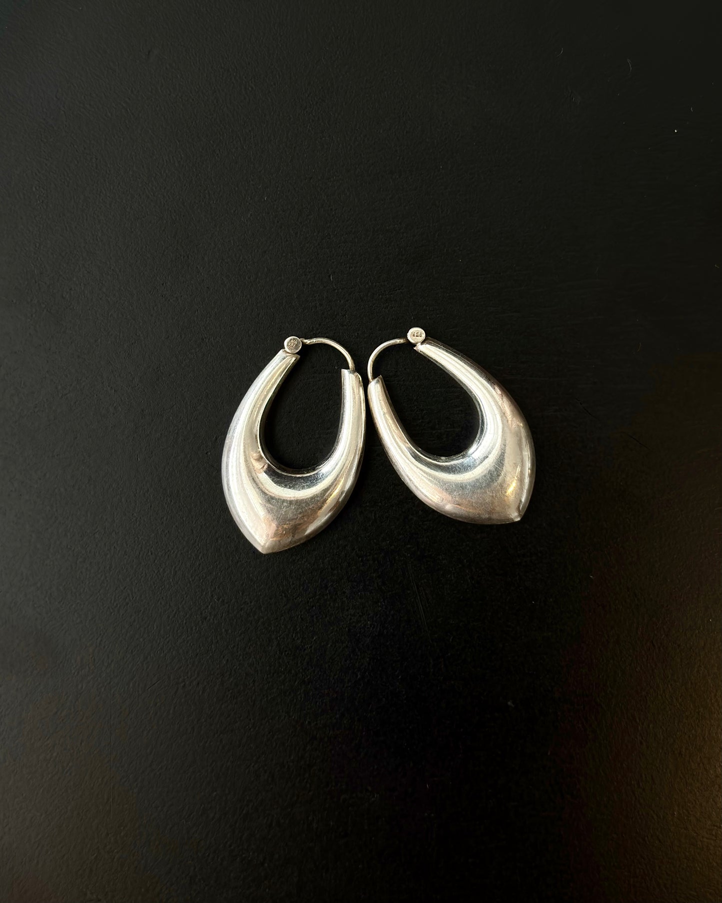 Akar Silver Hoops