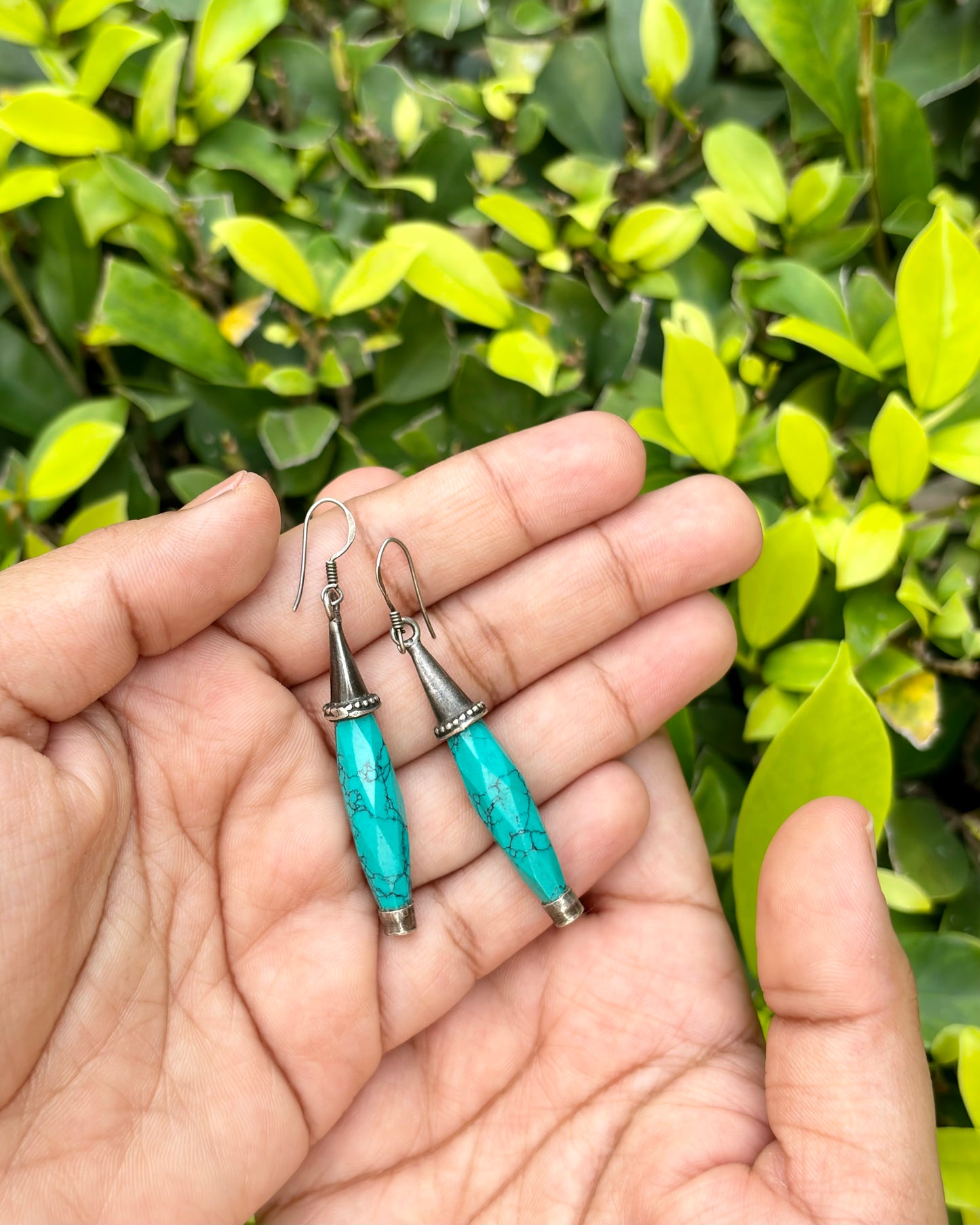 Akriti Silver Earrings
