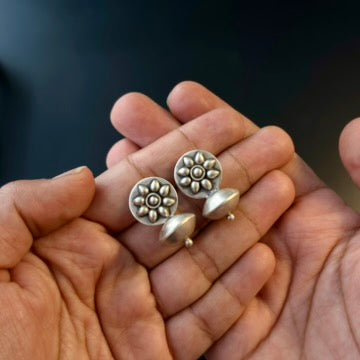 Dhvani Silver Studs