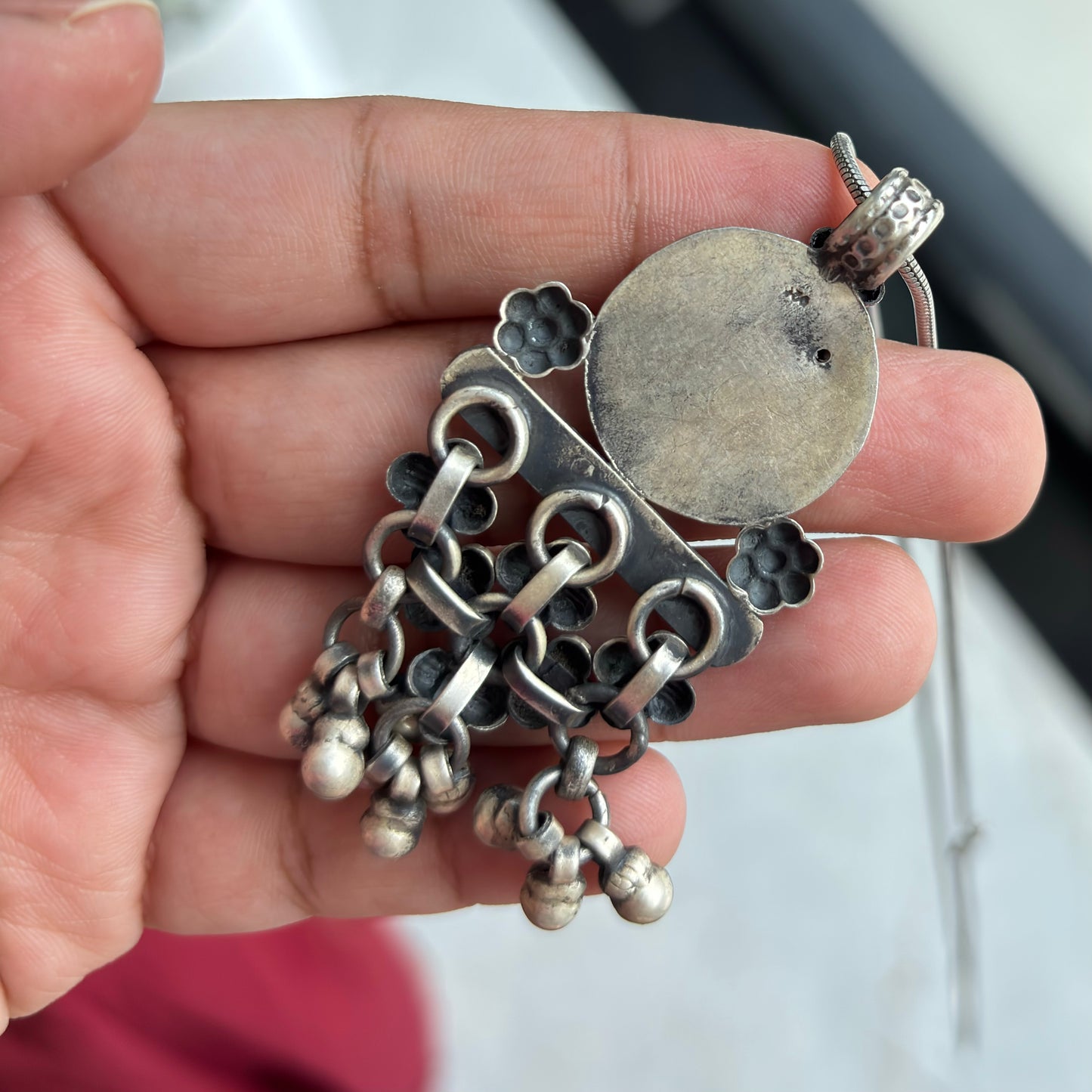 Eshani Silver Pendant